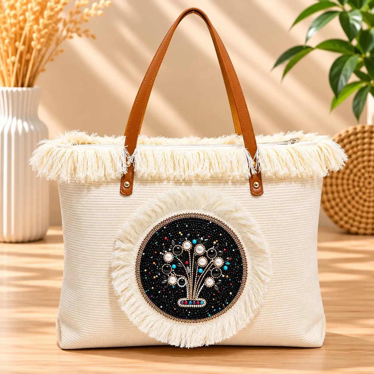 Modern Minimalist Shoulder Bag for Girls | Compact Zipper Clutch Purse